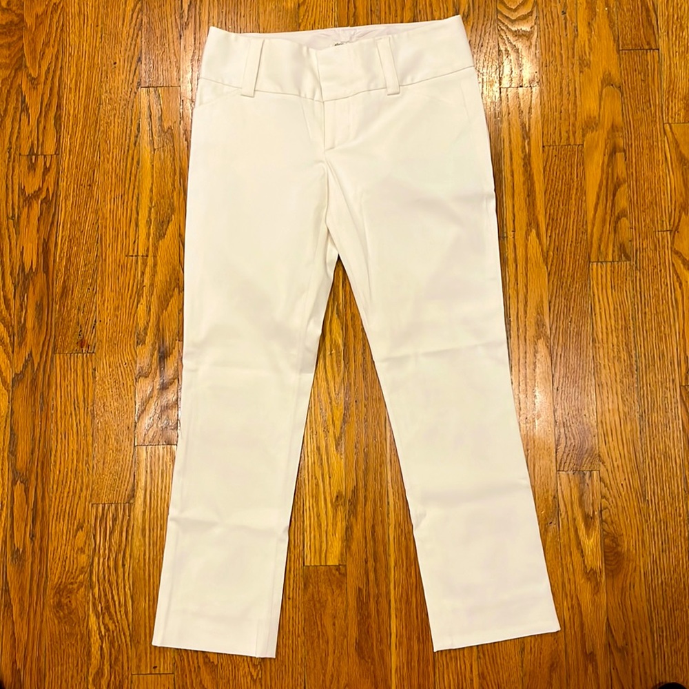 Alice & Olivia White Trousers